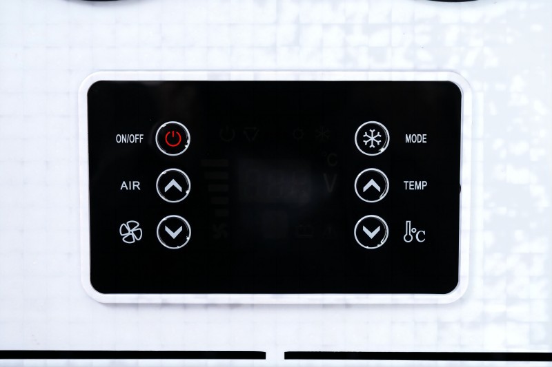 air conditioner control panel